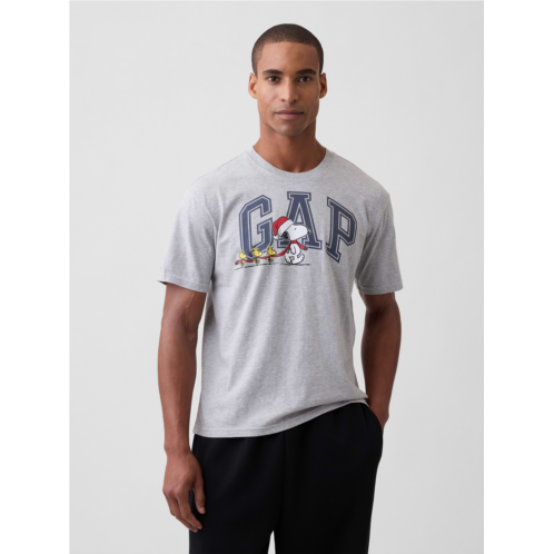 Gap Peanuts Everyday Soft Relaxed Logo T-Shirt