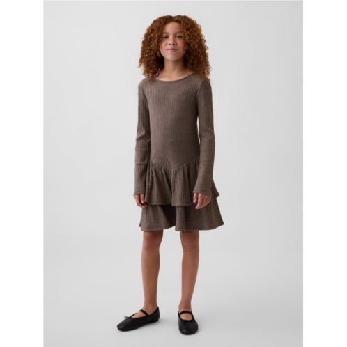 Gap Kids Pointelle Drop-Waist Tiered Dress