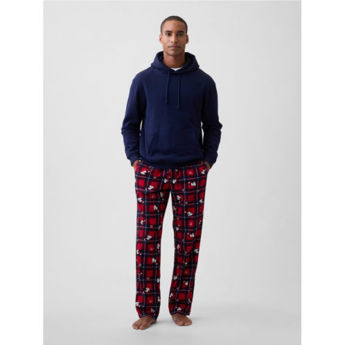 Gap × Disney Mickey Mouse Relaxed Flannel PJ Pants