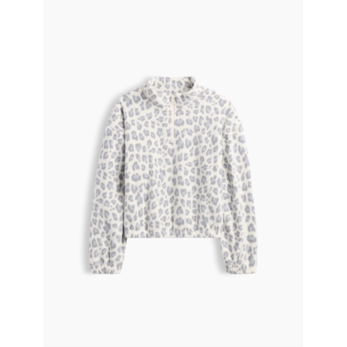 Gap Kids Relaxed Polar Fleece Half-Zip Sweatshirt