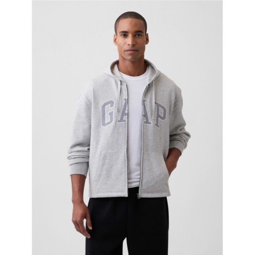 Adult Boxy Gap Logo Zip Hoodie