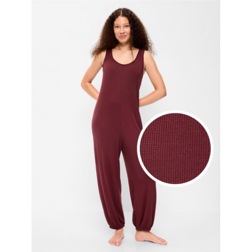 OldNavy Waffle-Knit Harem-Leg Pajama Jumpsuit
