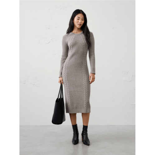 bananarepublic Cable Midi Sweater Dress