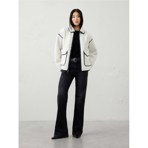 bananarepublic Short Sherpa Jacket