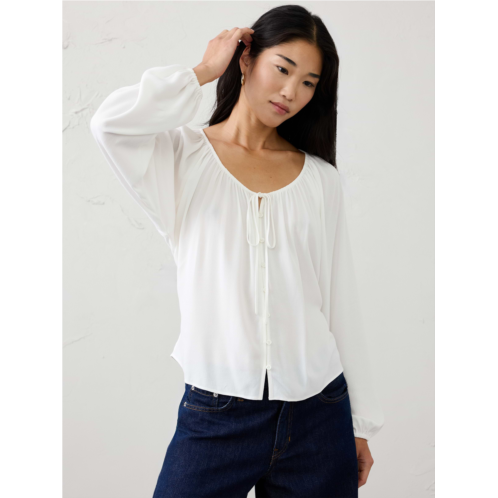 bananarepublic Scoop-Neck Blouse