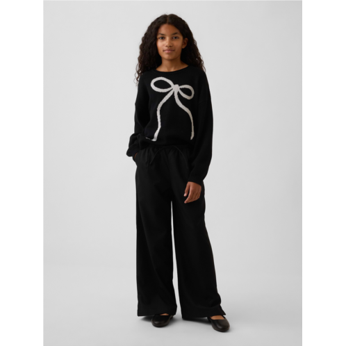 Gap Kids Easy Wide-Leg Drawstring Pants