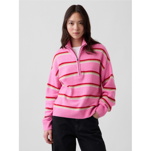 Gap CashSoft Oversized Half-Zip Pullover Sweater