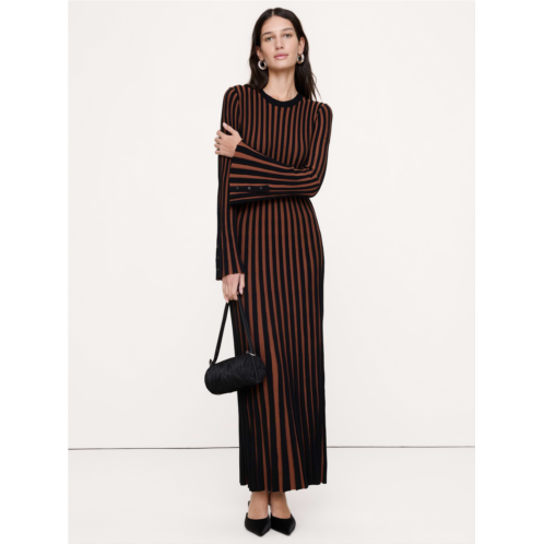 Bananarepublic Sculpted Ribbed Maxi Dress