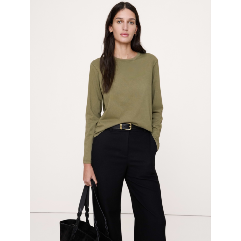 Bananarepublic Vintage Cotton Long-Sleeve T-Shirt