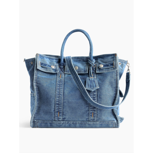 Gap Large Denim Five Pocket Tote