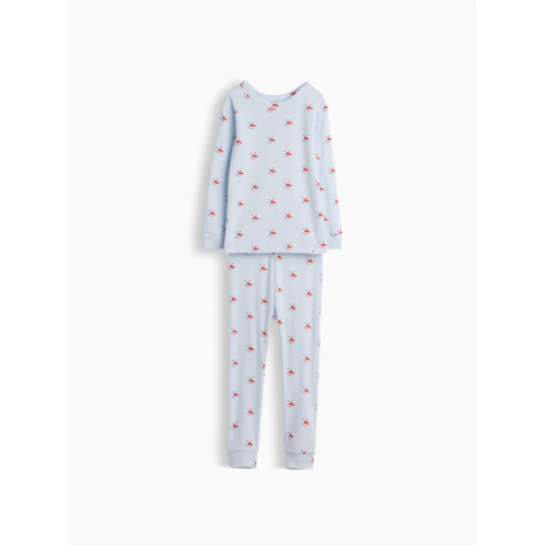 Gap Baby & Toddler Organic Brushed Cotton Snowman PJ Set
