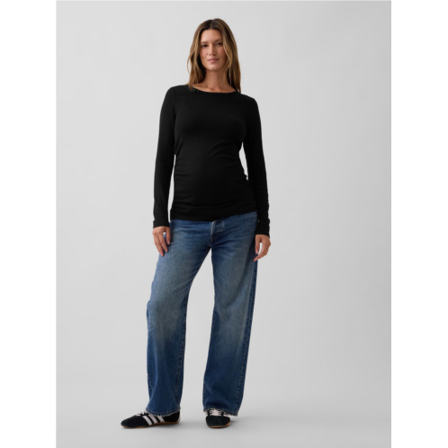 Gap Maternity Modern Crewneck T-Shirt
