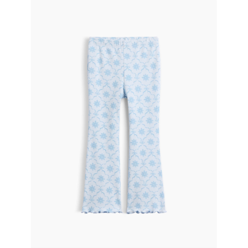 babyGap Pull-On Print Ribbed Flare Leggings