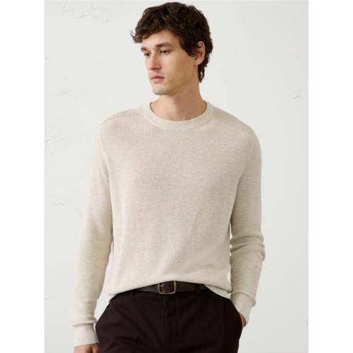 bananarepublic Vegan Suede Patch Sweater