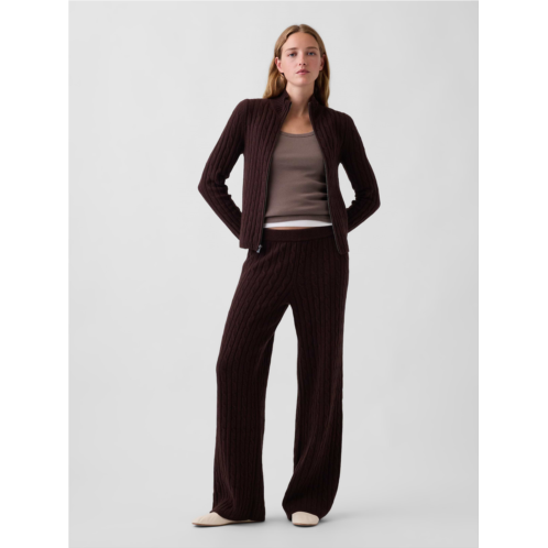 Gap CashSoft Cable-Knit Sweater Pants