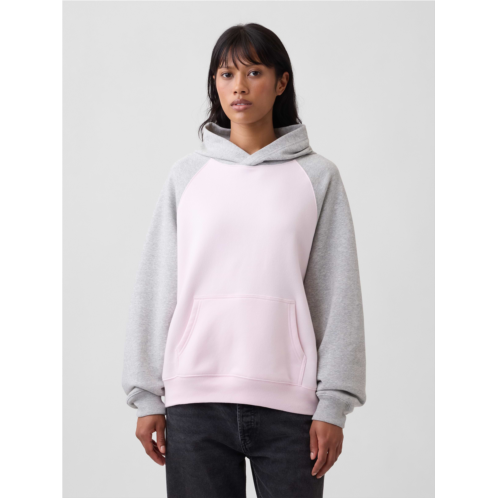 Gap Relaxed Colorblock Fleece Hoodie