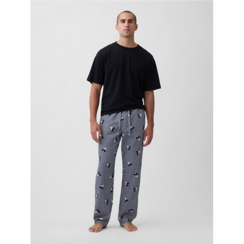 Gap × Disney Mickey Mouse Relaxed Flannel PJ Pants