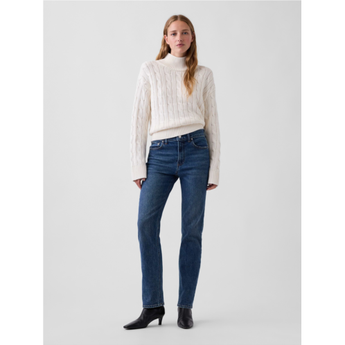 Gap High Rise 90s Slim Straight Jeans