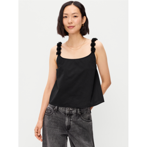 OldNavy Rosette-Strap Tank Top