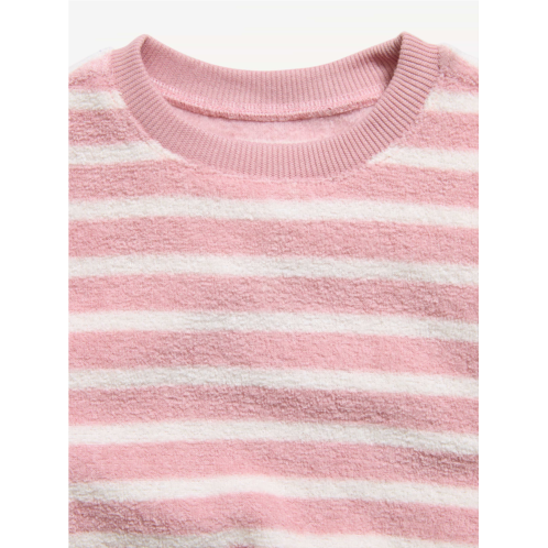 OldNavy Cozy Terry Striped Crew-Neck Sweatshirt for Baby