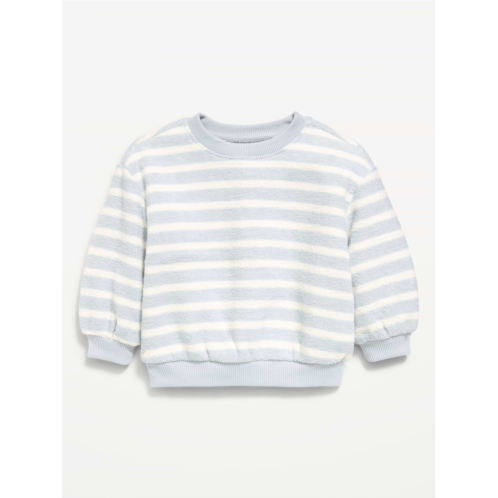 OldNavy Cozy Terry Striped Crew-Neck Sweatshirt for Baby