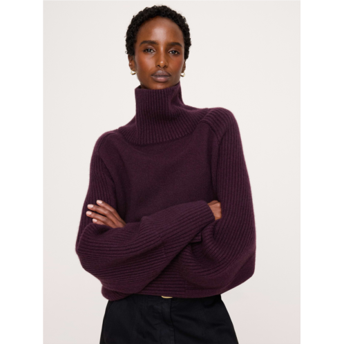 Bananarepublic Wool-Blend Funnel-Neck Sweater