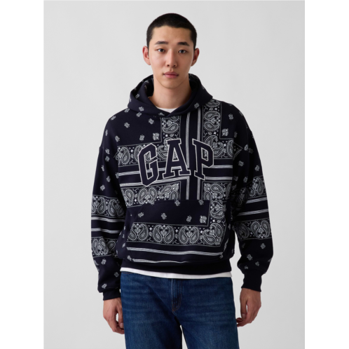 Gap Adult VintageSoft Bandana Oversized Logo Hoodie