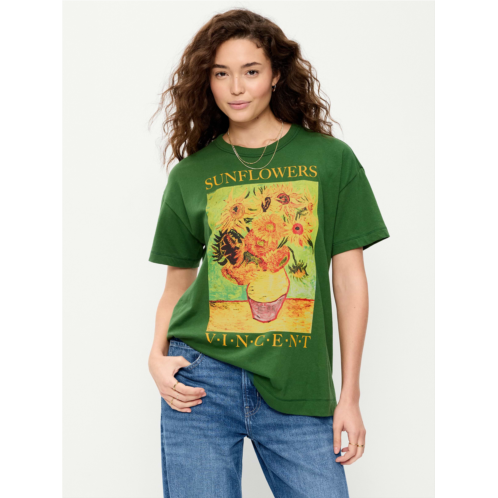 OldNavy Vincent Van Gogh Oversized Tunic T-Shirt