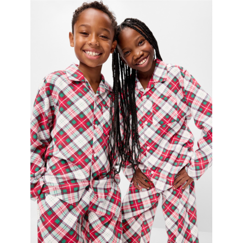 OldNavy Gender-Neutral Printed Flannel Pajama Pants Set for Kids