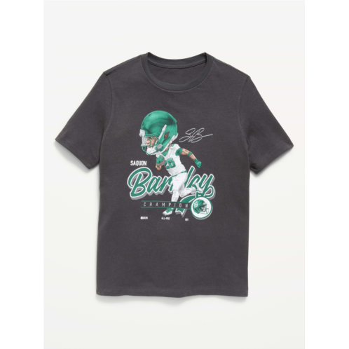 OldNavy Philadelphia Eagles Saquon Barkley Gender-Neutral Graphic T-Shirt for Kids