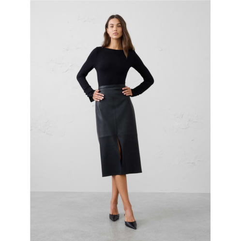 bananarepublic Soft Luxe Button-Cuff Top