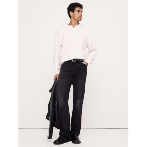 Bananarepublic Alpine Thermal Henley Bamboo-Stitch T-Shirt