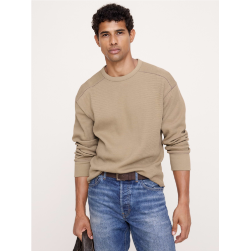 Bananarepublic Alpine Thermal Crew-Neck Almond-Stitch T-Shirt