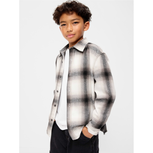OldNavy Oversized Long-Sleeve Flannel Shirt for Boys