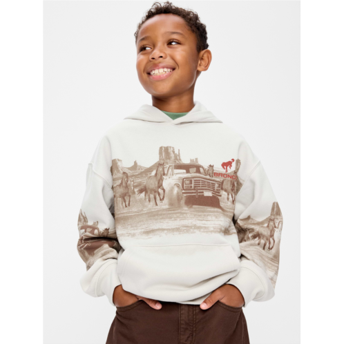 OldNavy Ford Bronco Oversized Gender-Neutral Pullover Hoodie for Kids