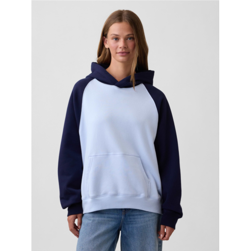 Gap Relaxed Colorblock Fleece Hoodie