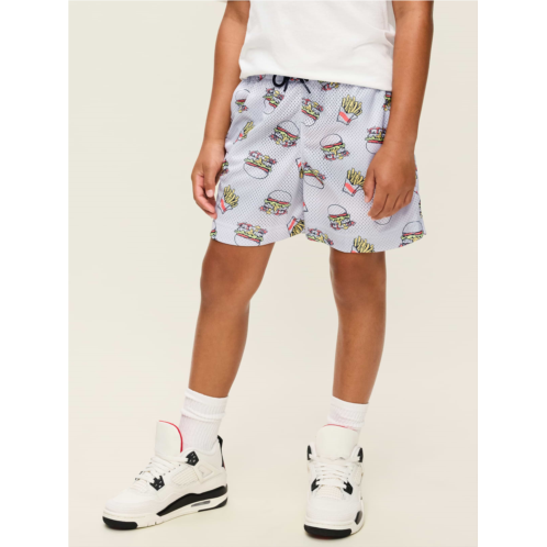 OldNavy Printed Knee Length Mesh Shorts for Boys