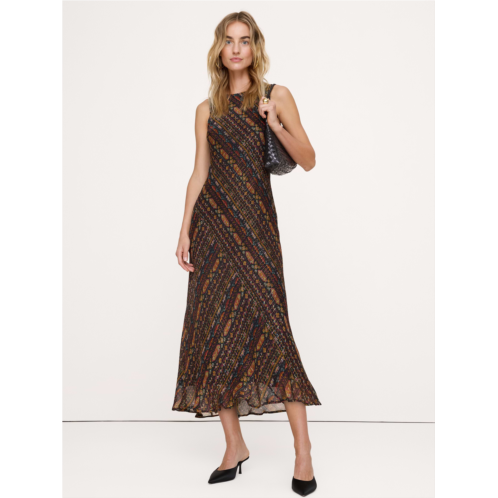 Bananarepublic Bias-Cut Chiffon Maxi Dress