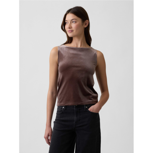 Gap Sleeveless Velour Top