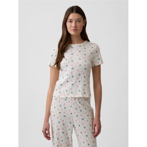 Gap Pointelle PJ T-Shirt