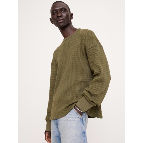 Bananarepublic Alpine Thermal Crew-Neck Bamboo-Stitch T-Shirt