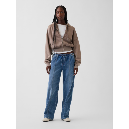 Gap Low Rise Knit Easy 90s Loose Jeans