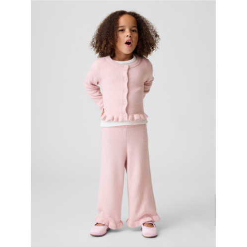 Gap Baby & Toddler CashSoft Ruffle Wide-Leg Pants