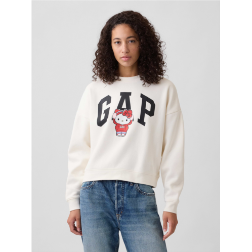 Gap Oversized Wedge Crewneck Sweatshirt