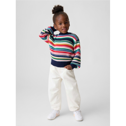 Gap Baby & Toddler Corduroy Eyelet-Hem Horseshoe Pants