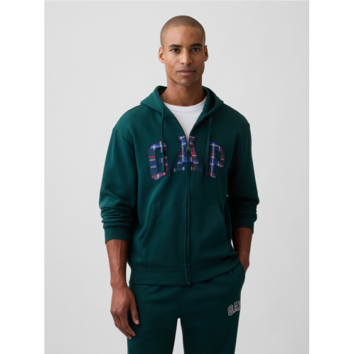 Relaxed Gap Logo Zip Hoodie