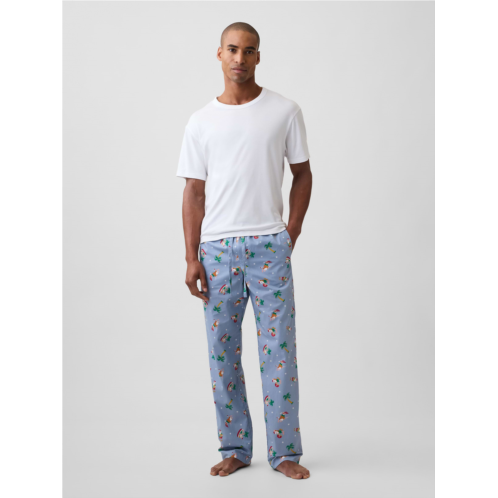 Gap Relaxed Poplin PJ Pants