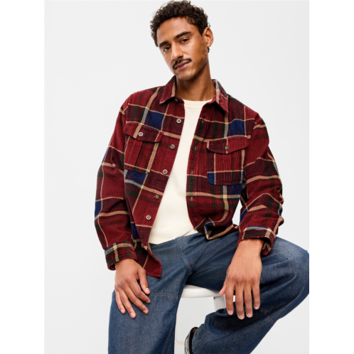 OldNavy Loose Fit Long-Sleeve Corduroy Shirt