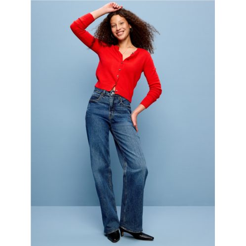 OldNavy Extra High-Waisted Wide-Leg Jeans