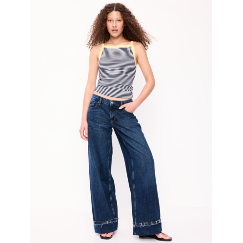 OldNavy Low-Rise Baggy Wide-Leg Jeans